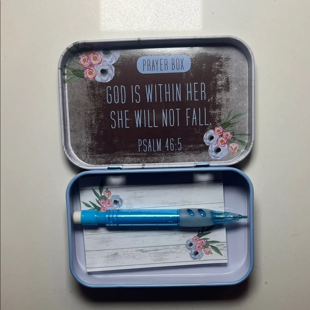 “Give It To God” Floral Prayer Box | Christian Gift | Faith Decor |Encouragement